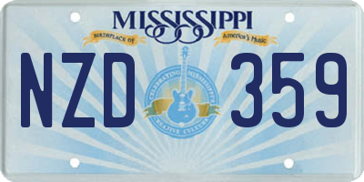 MS license plate NZD359