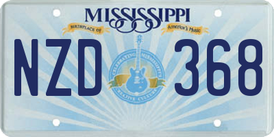 MS license plate NZD368