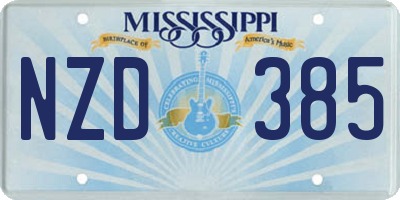 MS license plate NZD385