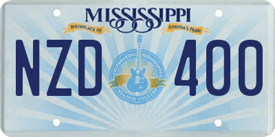 MS license plate NZD400