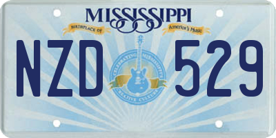 MS license plate NZD529