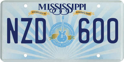 MS license plate NZD600