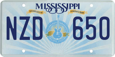 MS license plate NZD650