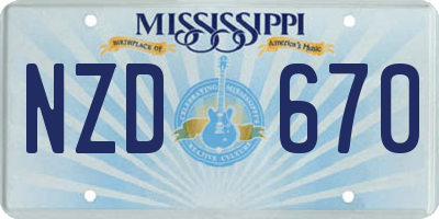 MS license plate NZD670