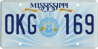 MS license plate OKG169