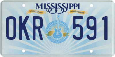 MS license plate OKR591
