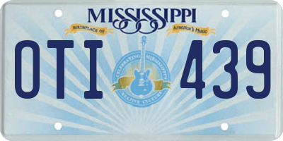 MS license plate OTI439