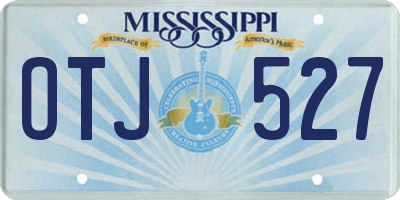 MS license plate OTJ527