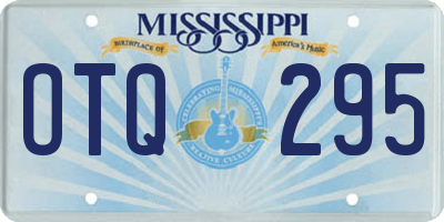 MS license plate OTQ295