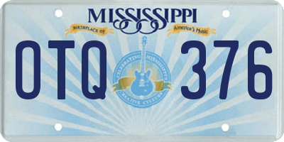 MS license plate OTQ376