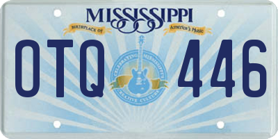 MS license plate OTQ446