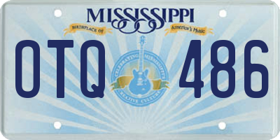 MS license plate OTQ486