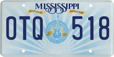 MS license plate OTQ518