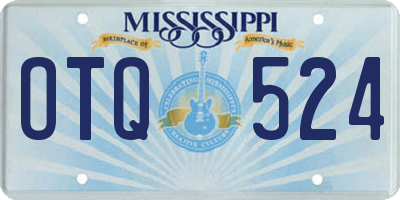 MS license plate OTQ524