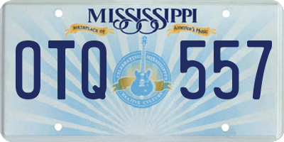MS license plate OTQ557