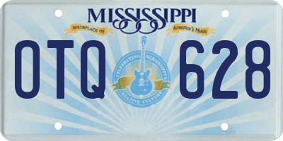 MS license plate OTQ628