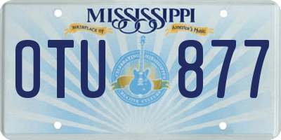MS license plate OTU877