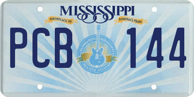 MS license plate PCB144