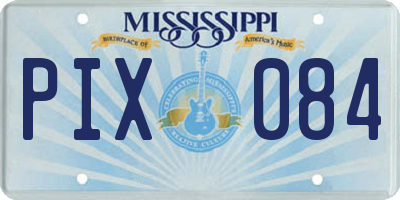 MS license plate PIX084