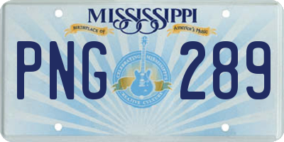 MS license plate PNG289