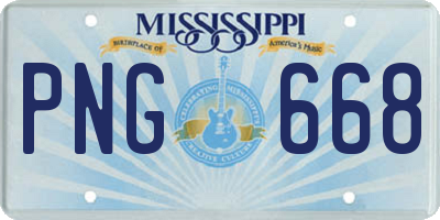MS license plate PNG668