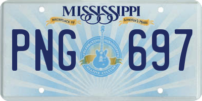 MS license plate PNG697