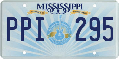 MS license plate PPI295