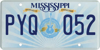 MS license plate PYQ052