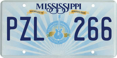 MS license plate PZL266