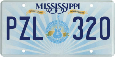 MS license plate PZL320