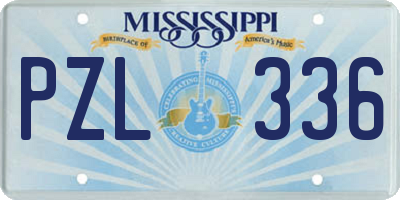 MS license plate PZL336