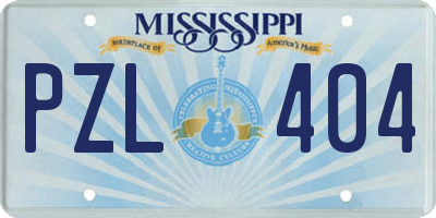 MS license plate PZL404