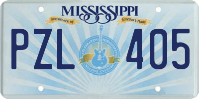 MS license plate PZL405