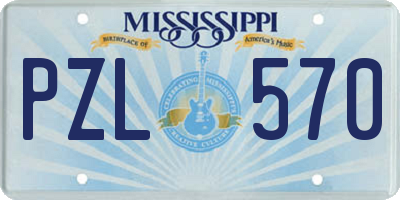 MS license plate PZL570