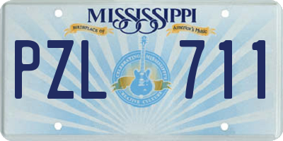 MS license plate PZL711