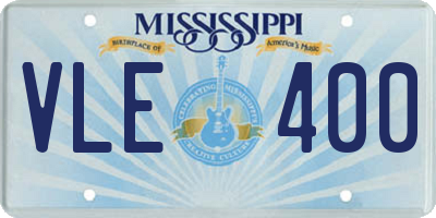 MS license plate VLE400
