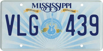 MS license plate VLG439