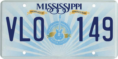 MS license plate VLO149