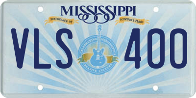 MS license plate VLS400