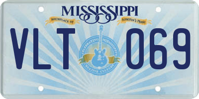 MS license plate VLT069