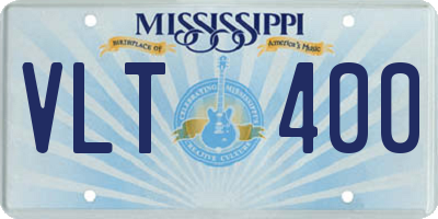 MS license plate VLT400