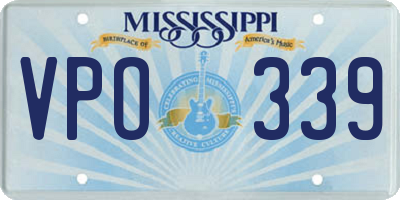 MS license plate VPO339