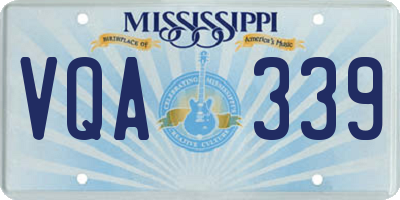 MS license plate VQA339