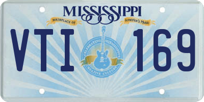 MS license plate VTI169