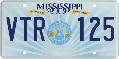MS license plate VTR125