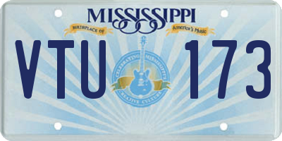 MS license plate VTU173