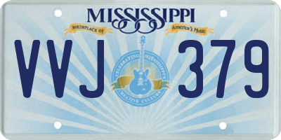 MS license plate VVJ379