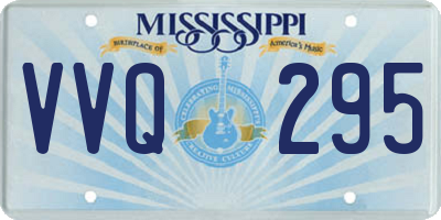 MS license plate VVQ295