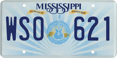 MS license plate WSO621