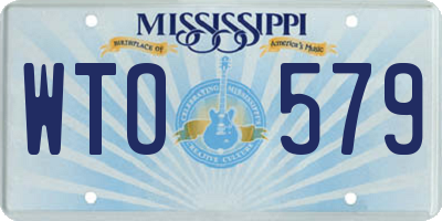 MS license plate WTO579